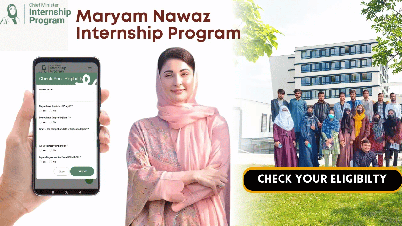 3 Criteria for the Maryam Nawaz Internship Program